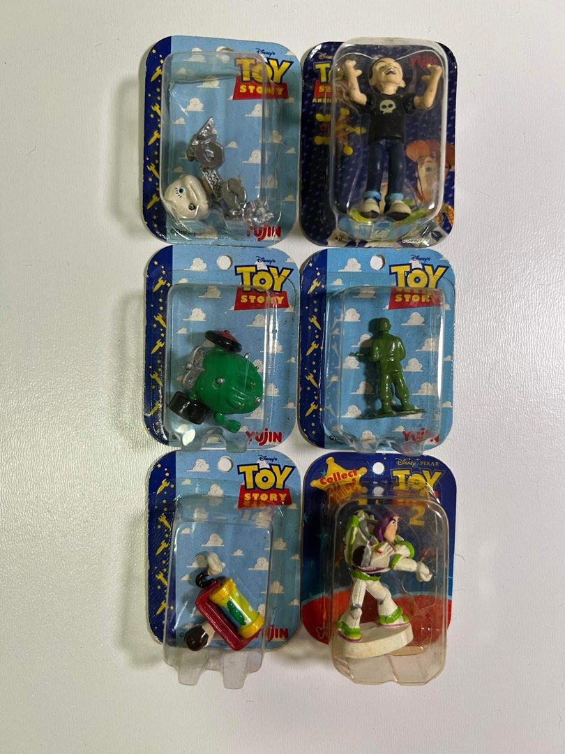 Figurine Mini Blister Yujin Et TOMY - Personnages Toy Story (Boo, Rex) Et Pokémon - Occasion