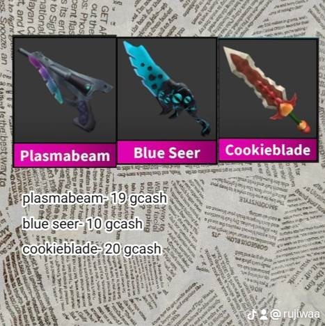 Mm2 Sakura knife for sale❤️, Video Gaming, Video Game Consoles, Others on  Carousell