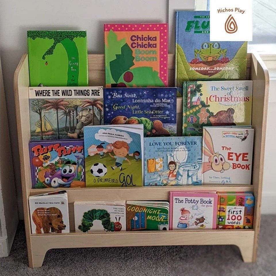 Montessori BookShelf/ Children Book Shelf/ Toy and Book Shelf