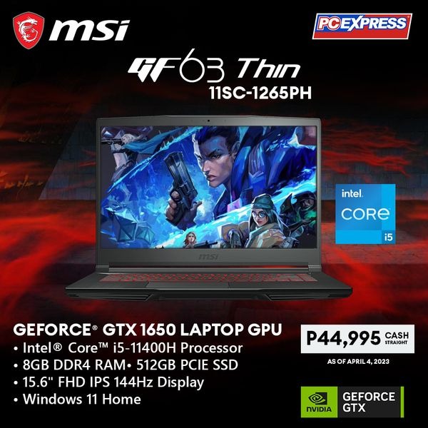 MSI LAPTOP, Computers & Tech, Laptops & Notebooks on Carousell