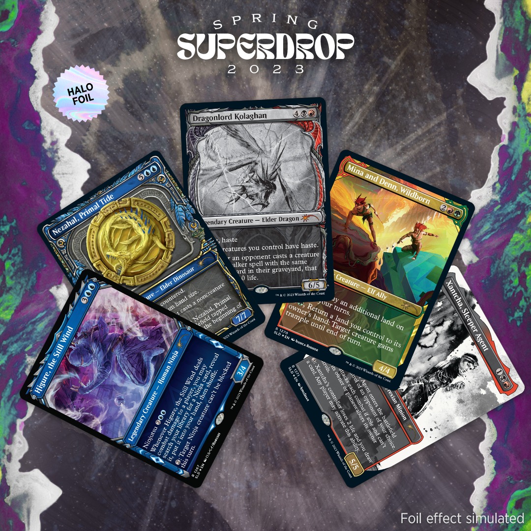 Mtg Secret Lair ~ Spring Superdrop 2023 ~Showcase: March of the
