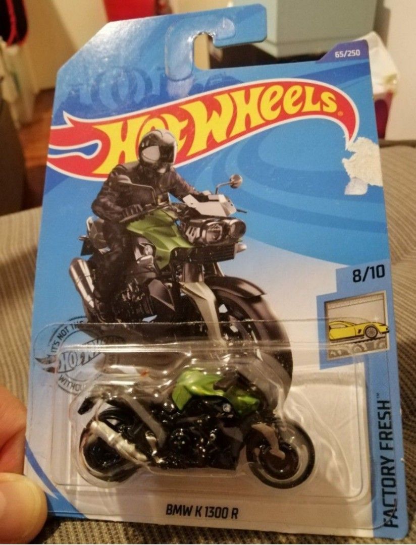 New BMW K 1300 R Green Factory Fresh Hot Wheels Hotwheels