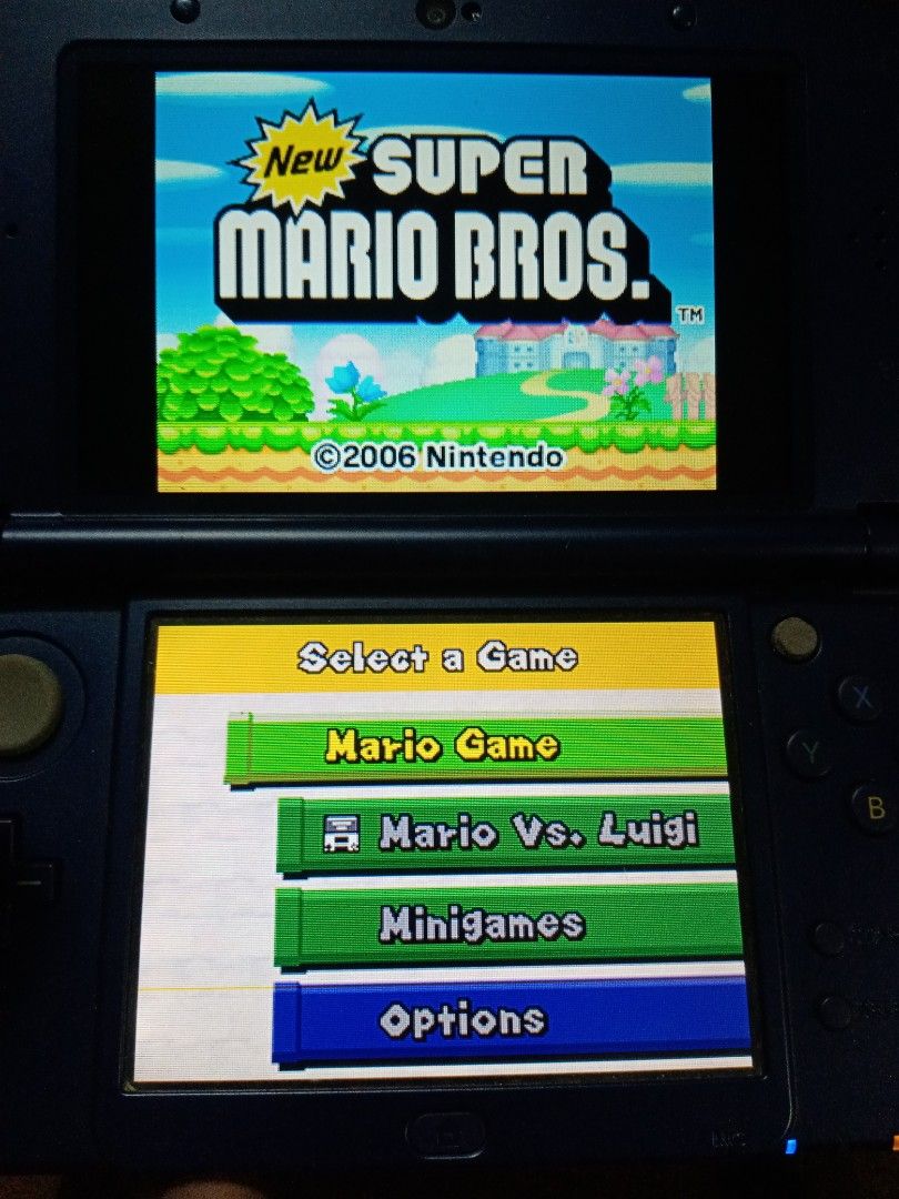 Authentic New Super Mario Bros Nintendo Ds Game English On Carousell 