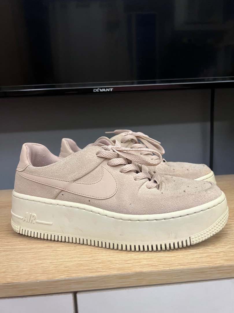 Air force store 1 sage suede