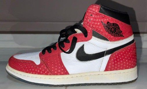 Nike Air Jordan 1 Retro High Spider Man Origin Story Men s