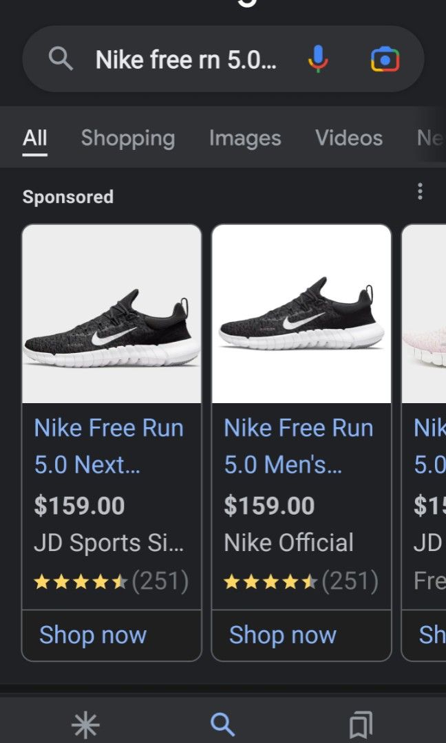 Nike free rn 5.0 jd sports on sale