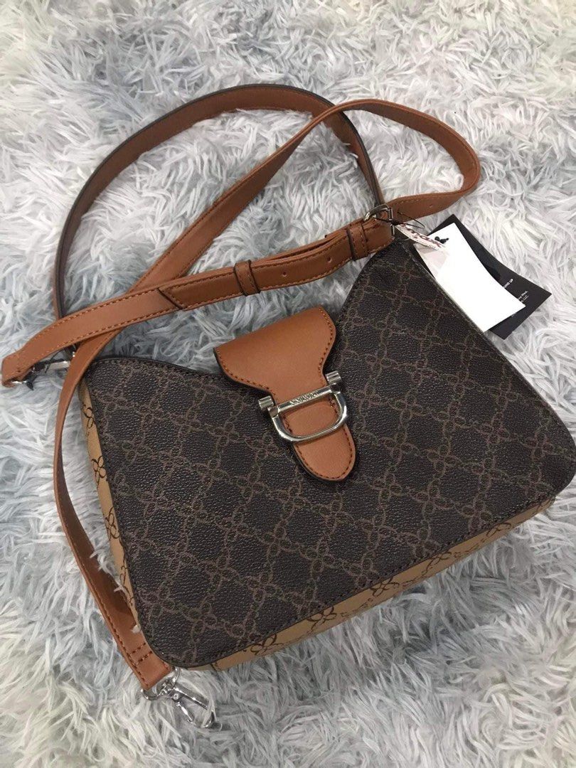 Nine West 9s Jacquard Cross-body Bag in Brown