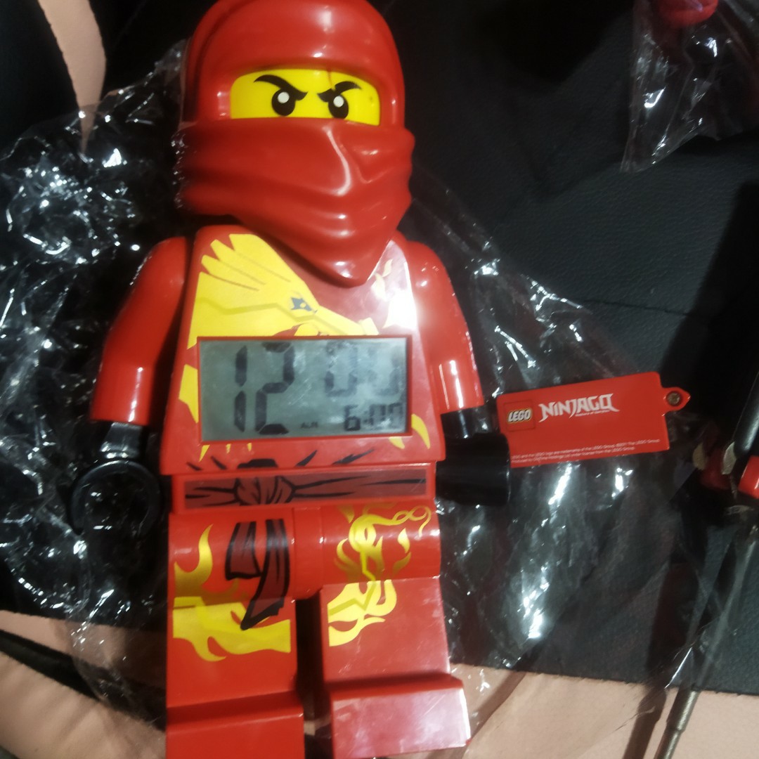 Ninja clock lego auth tested working lights and sounds, Hobbies & Toys ...