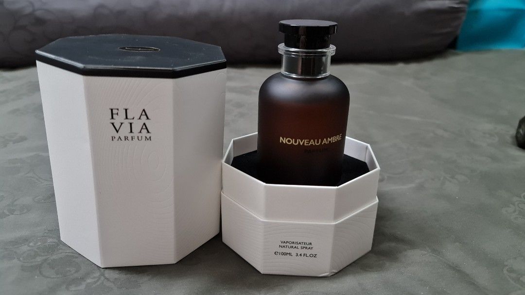 Original Flavia Nouveau Ambre PARFUM 100ml, Beauty & Personal Care,  Fragrance & Deodorants on Carousell