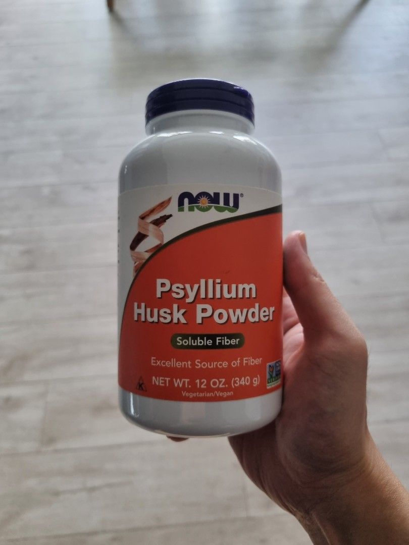 NOW Foods Psyllium Husk Powder, Health & Nutrition, Health Supplements