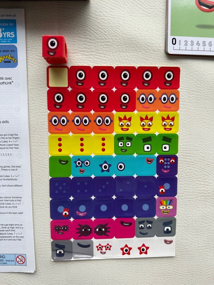 Number Blocks Math Cube Links 1-10 by Learning Resources, Babies & Kids ...