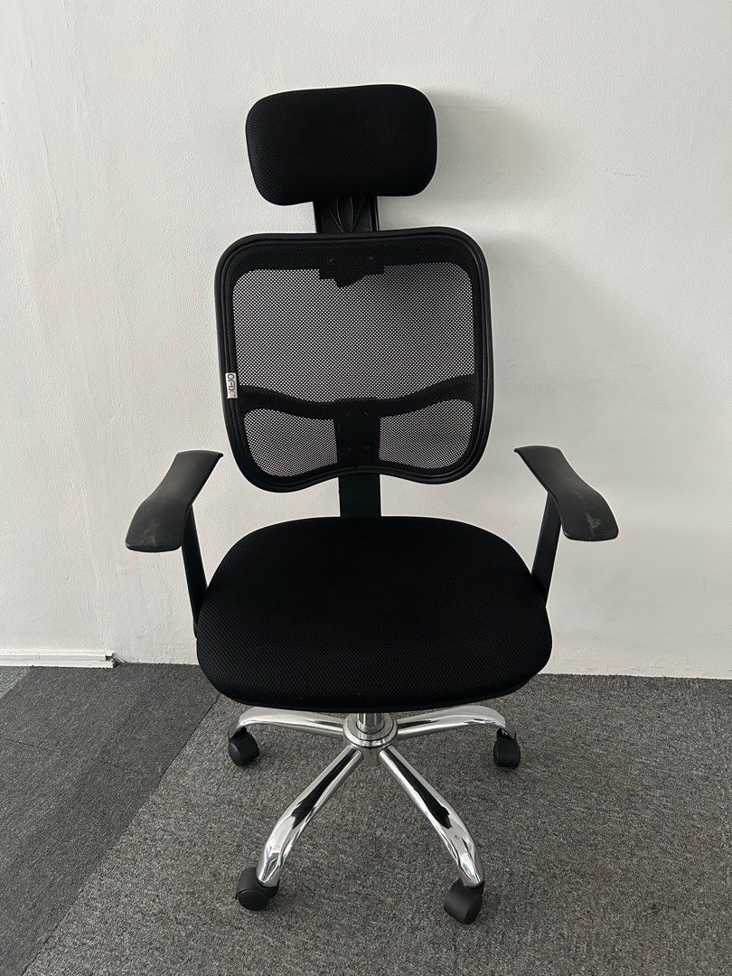 Ofix deluxe 3 highbavk mesh chair Furniture Home Living