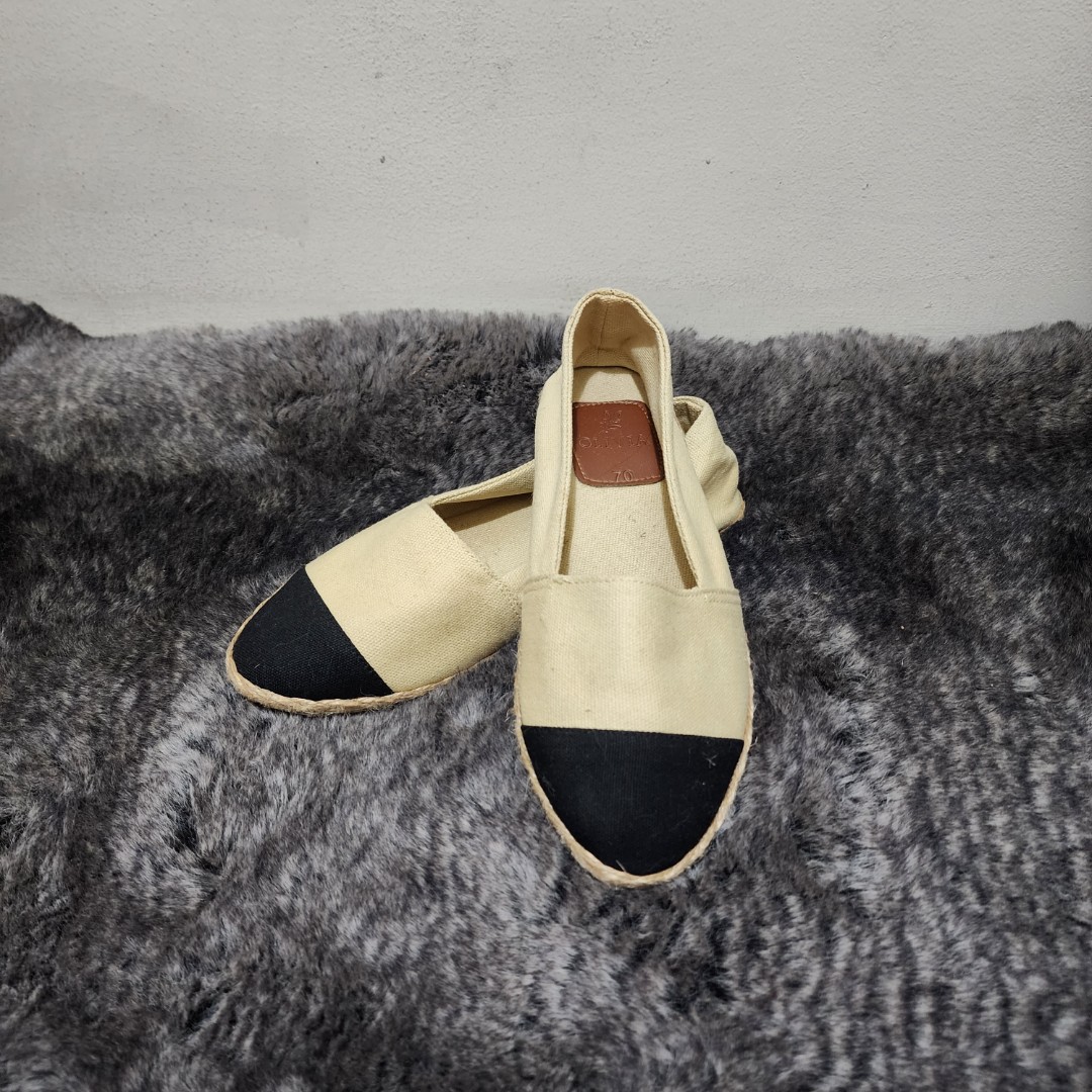 Olivia Mnl Abaca Canvas Summer Shoes Size 7 on Carousell