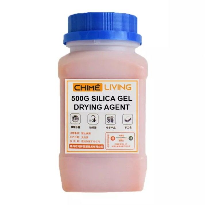 ORANGE SILICA GEL DRYING AGENT 500G, Hobbies & Toys, Stationery & Craft