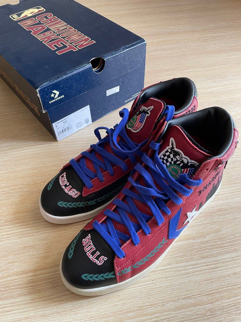 Original Converse Chicago Bulls Chinatown Heritage Men s Fashion
