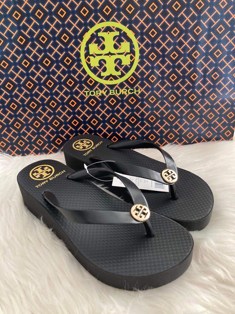 Tory wedge flip flop on sale