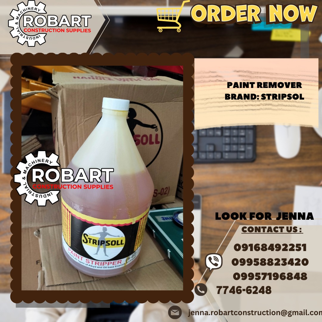 PAINT REMOVER STRIPSOL GALLON, Commercial & Industrial, Construction