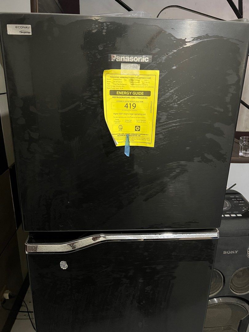 Panasonic frost free REFRIGERATOR, Furniture & Home Living, Kitchenware