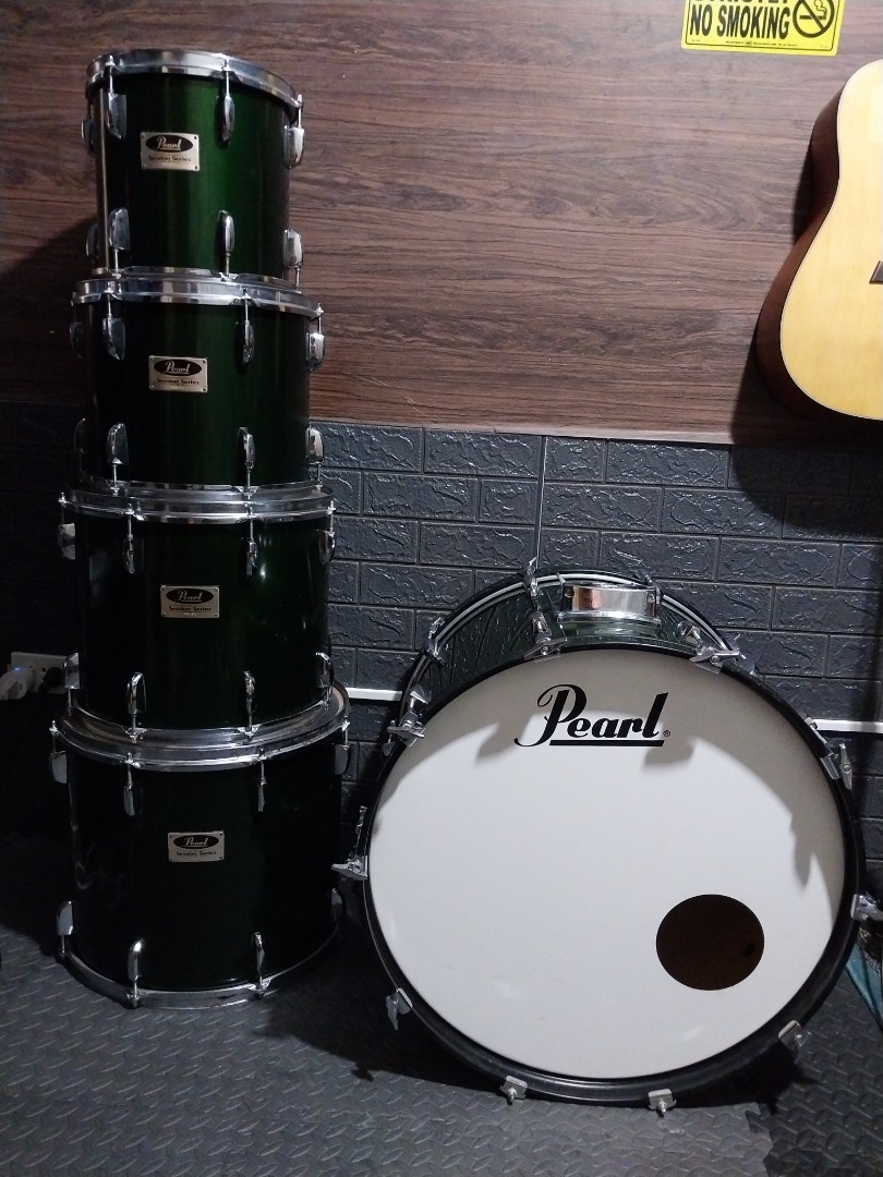 REPRICED! Pearl Session SPX Series 5pcs Shell Pack Drumset NO HARDWARE