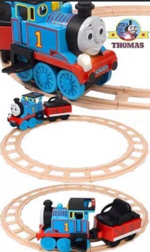 Peg perego thomas the train ride on toy with tracks clearance