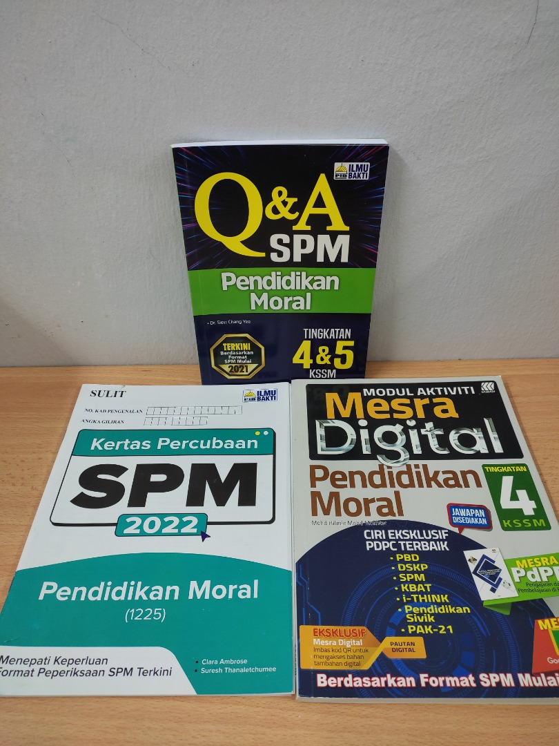 Pendidikan Moral Form 4and5 Set Hobbies And Toys Books And Magazines Textbooks On Carousell
