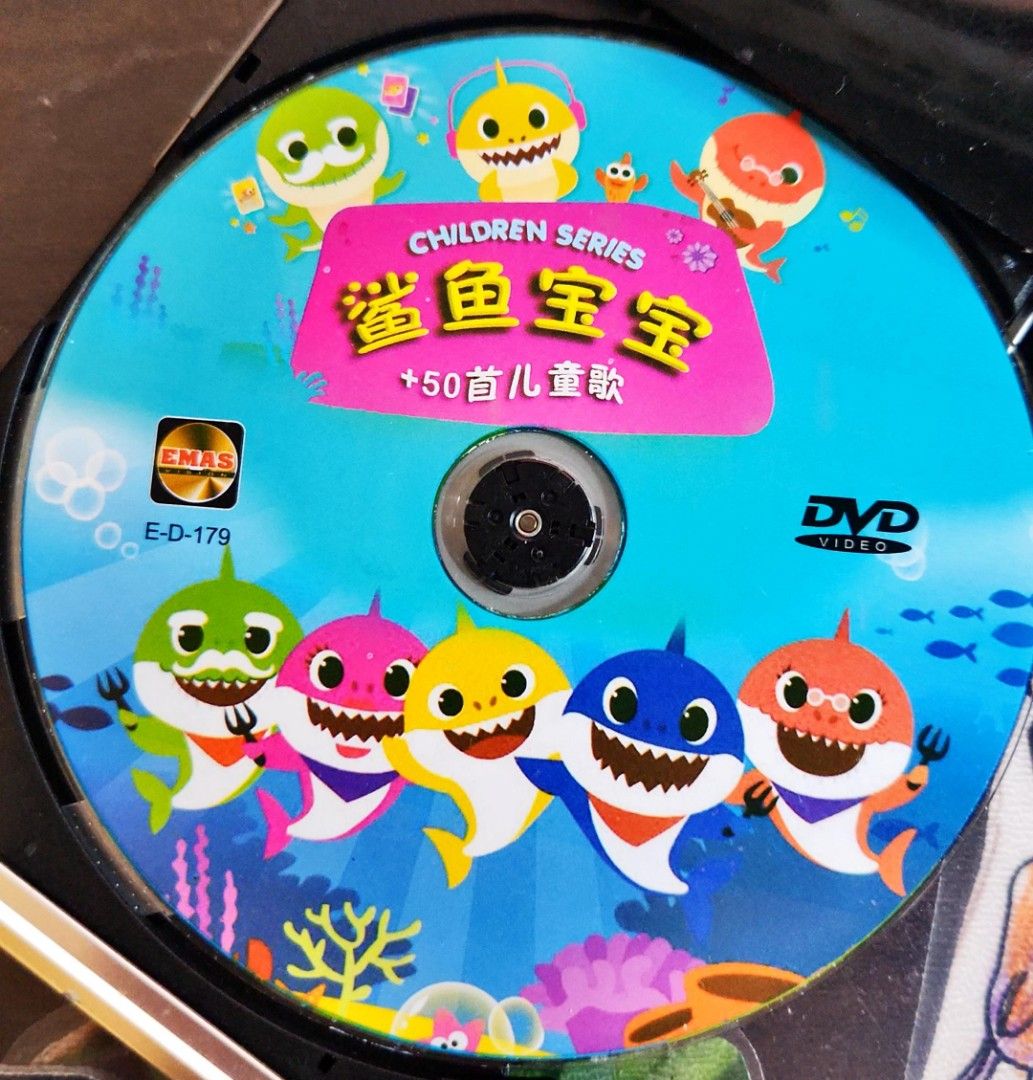 Pink Fong Baby Shark (Chinese Mandarin) DVD, Hobbies & Lifestyle