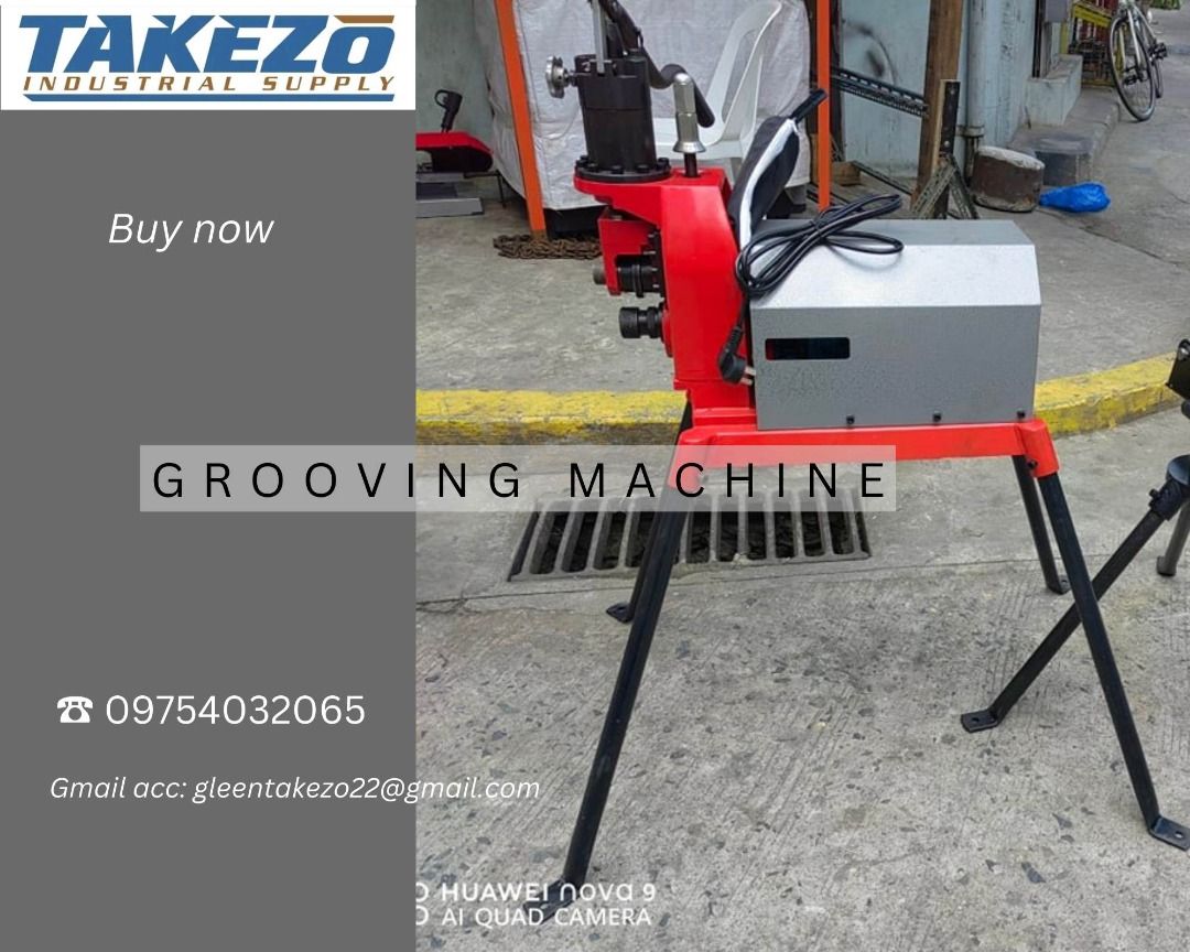 PIPE GROOVING MACHINE, Commercial & Industrial, Construction Tools ...