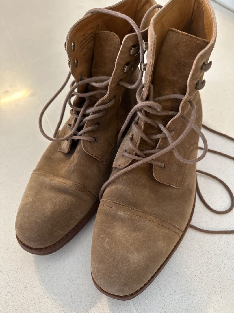 Ralph lauren clearance suede boots