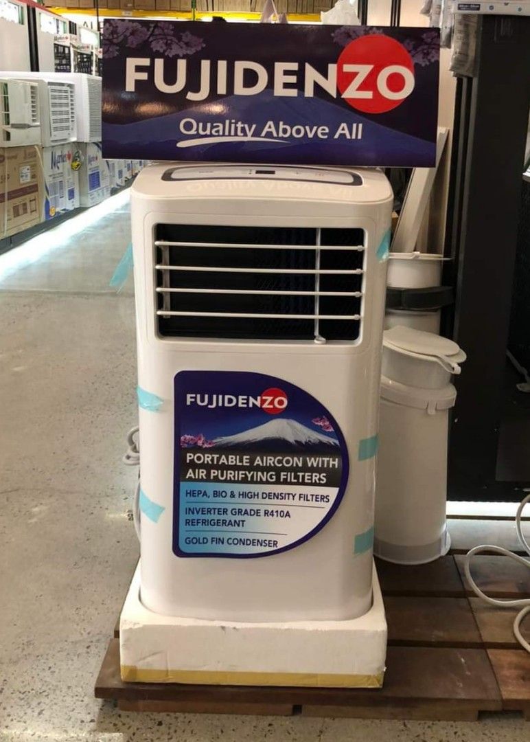 Portable Fujidenzo aircon inverter grade up to 30 Energy Saving, TV & Home Appliances, Air