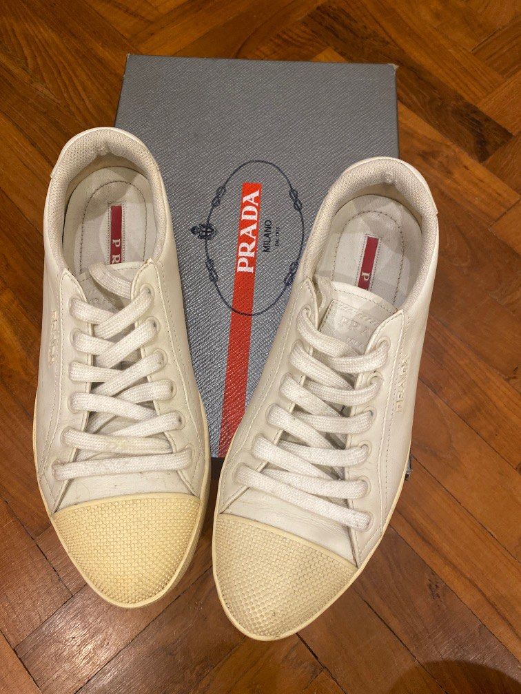 Calzature donna prada online sneakers