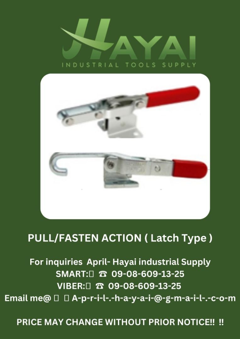PULL/FASTEN ACTION ( Latch Type ) on Carousell