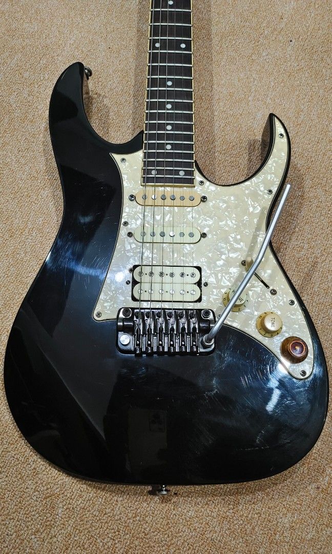 Rare Ibanez RG440V with SynchroniZR bridge w ZPS FX Sale Swap