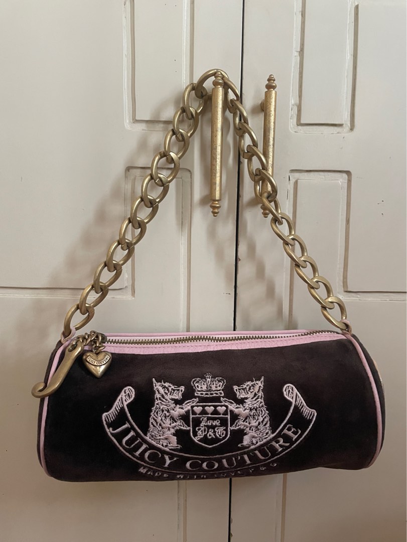 authentic juicy couture barrel bag on Carousell