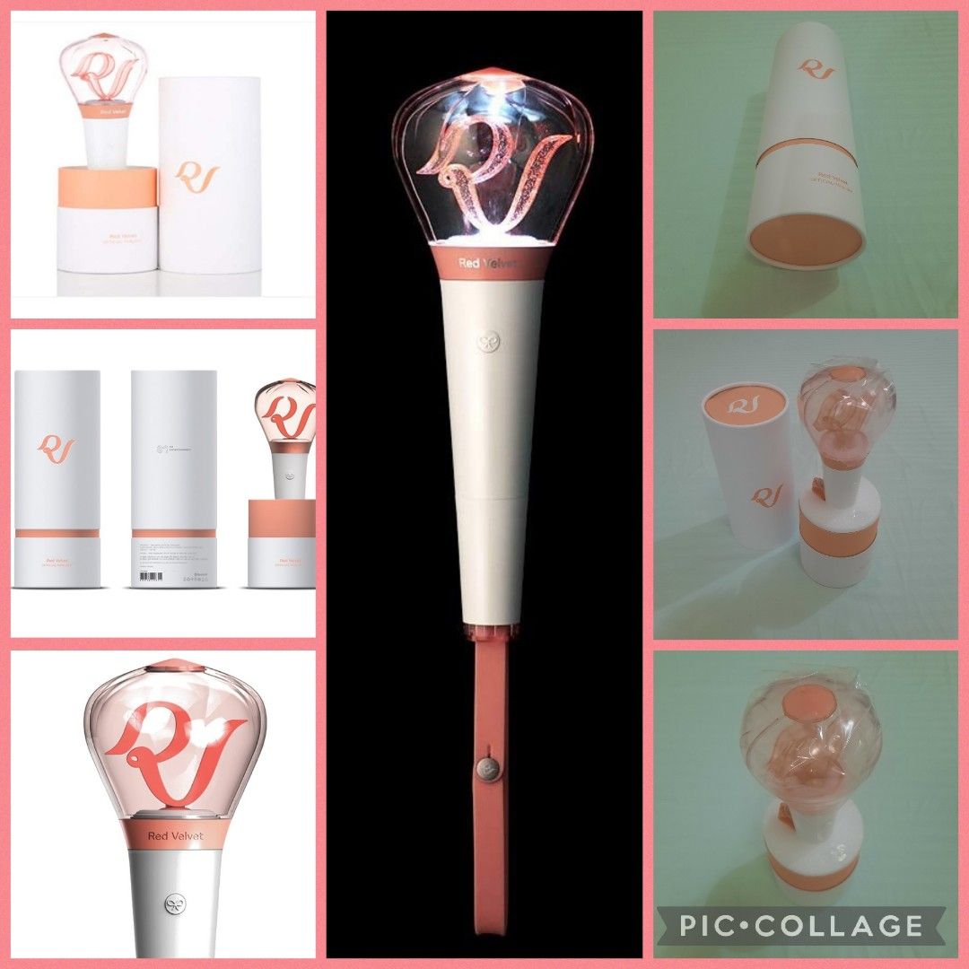 RED VELVET OFFICIAL FAN LIGHT STICK ONHAND & READY TO SHIP!, Hobbies