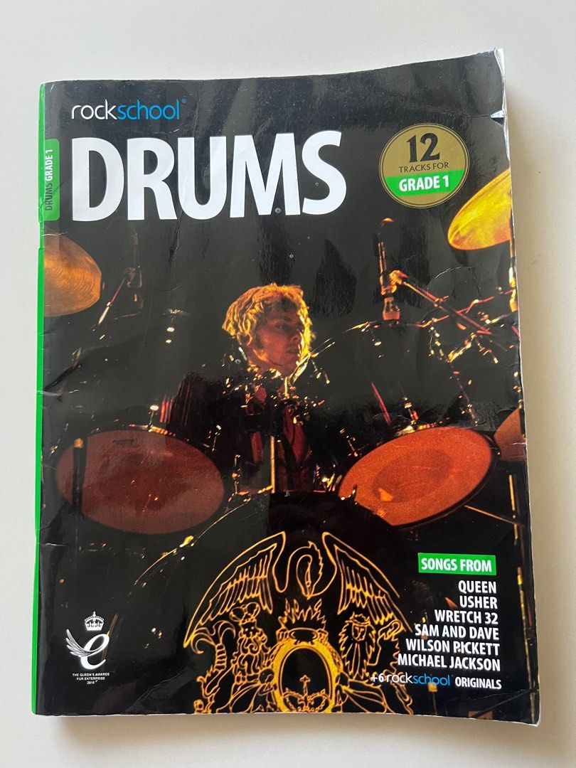 Rockschool drums grade 1, Hobbies & Toys, Music & Media, Music Accessories on Carousell