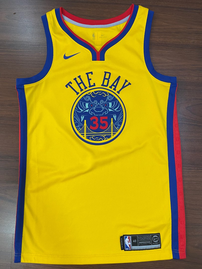 S Nike Kevin Durant The Bay CNY Edition NBA Swingman Jersey
