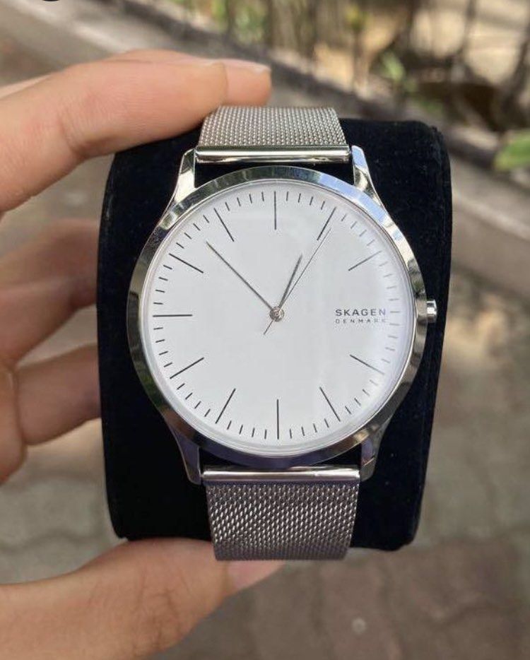 Mens skagen new arrivals watch sale