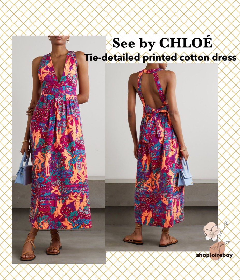 Chloe cotton dress Clearance