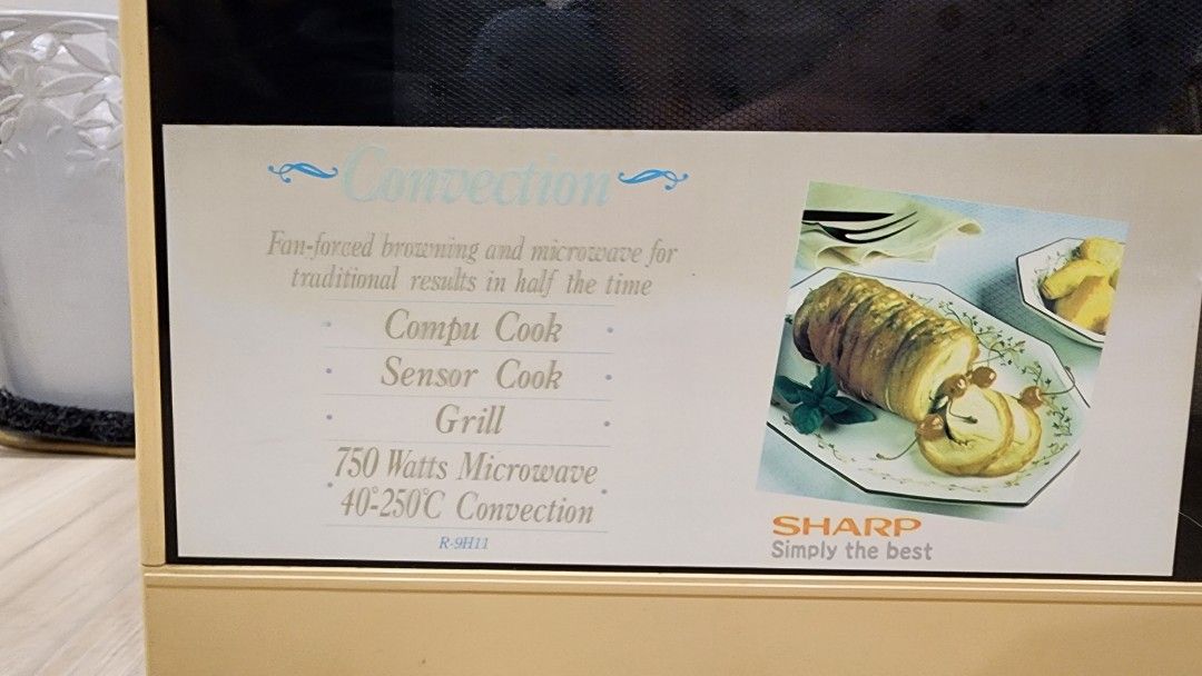 Sharp Carousel Exceller II Convection Microwave, TV & Home Appliances