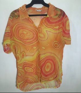 Sheer top (Swimsuit cover up)