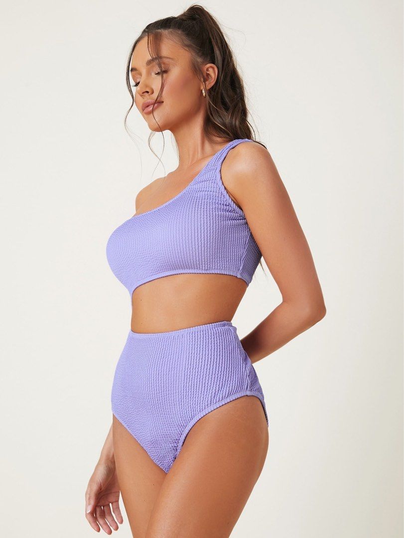 Shein cut-out one shoulder swimsuit (Category: Bikinis & Swimsuits) located in Mandaluyong City. Submitted by 0219cart (Listing ID 1228266648, Image 1). Description: .