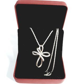 SILVER LONG NECKLACE (B39)