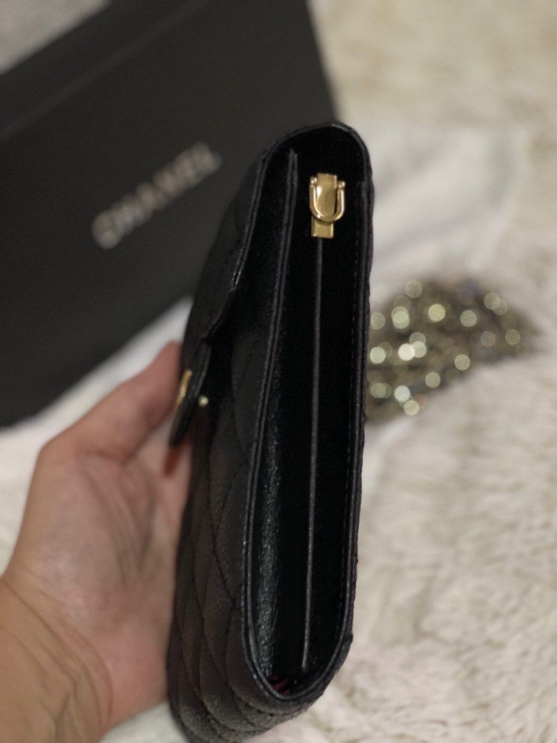 Sling Bag for Cellphone (Category: Luxury Bags & Wallets) located in Muntinlupa City. Submitted by cher_ami (Listing ID 1228291898, Image 3). Description: A cheaper alternative Almost new Measurements: L-4.5” X H-7”(can fit iPhone 12 Pro Max) No flaws No issues Complete with box, dust bag and cards.