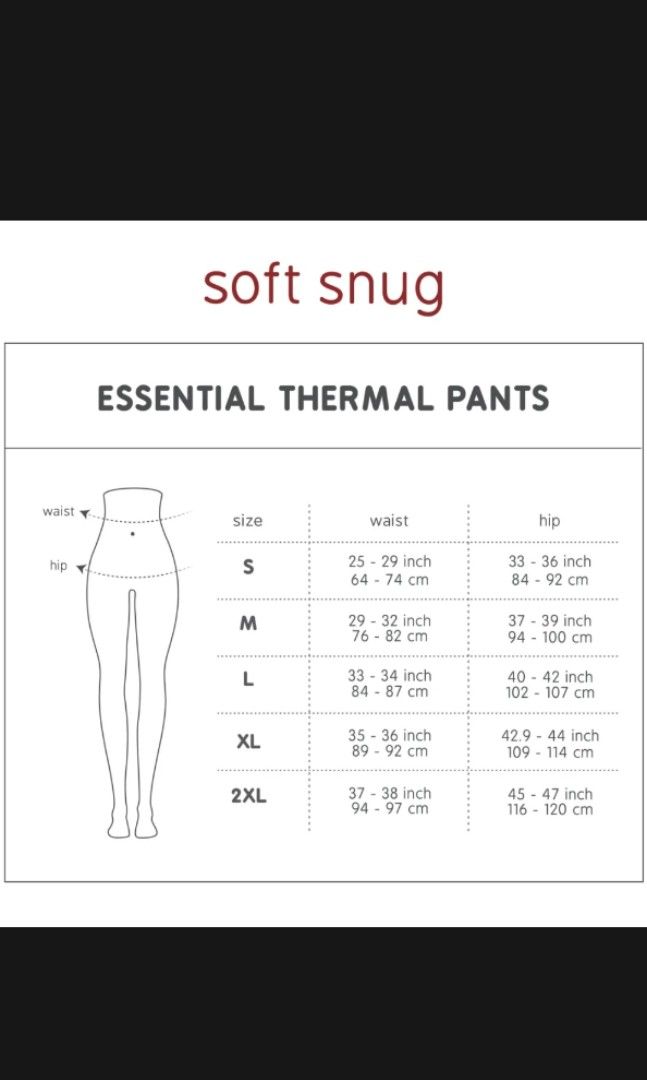 Soft Snug Essential Thermal Pants
