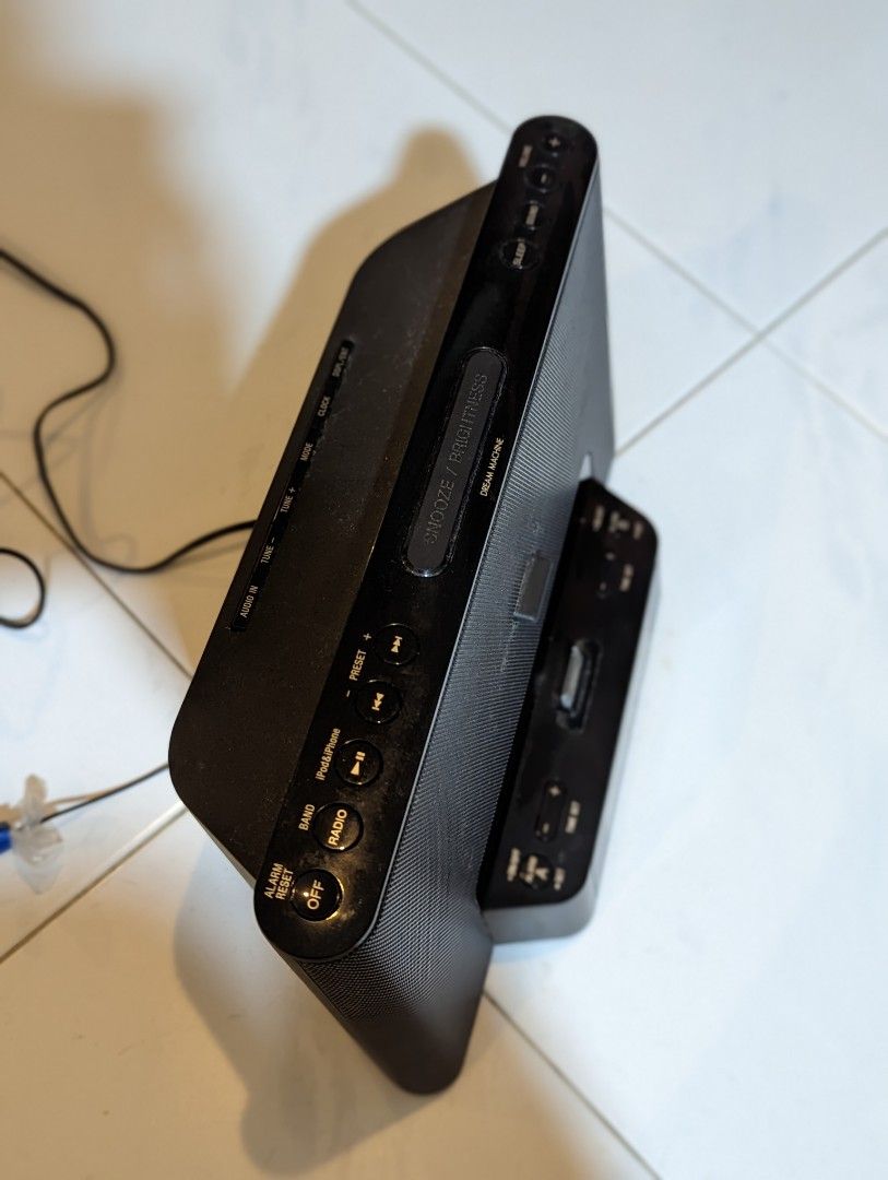 Sony Dream Machine (ICFDS15iP) Audio Docking System, Audio