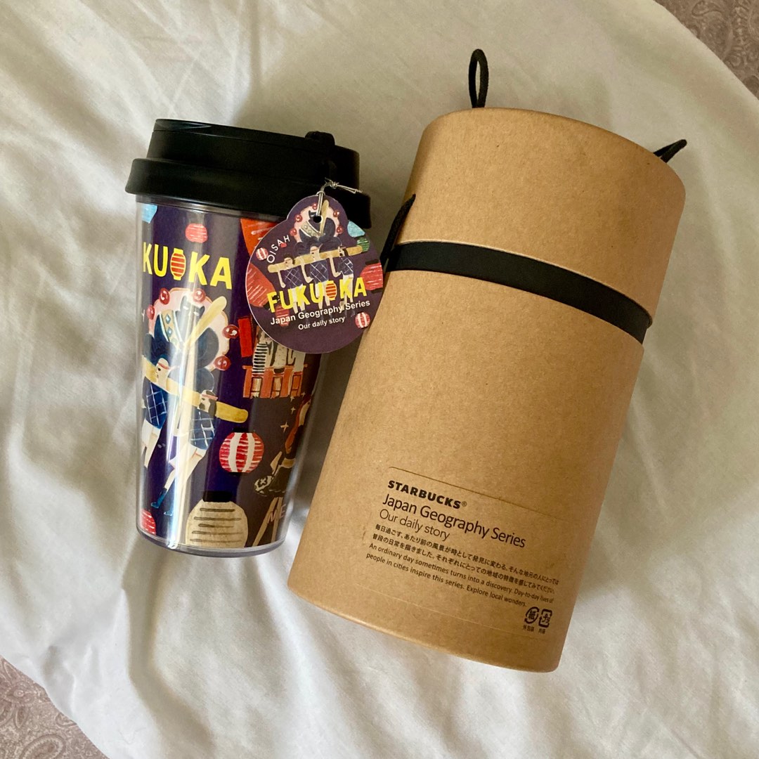 STARBUCKS Fukuoka Japan Geography Series Tumbler Limited Edition on