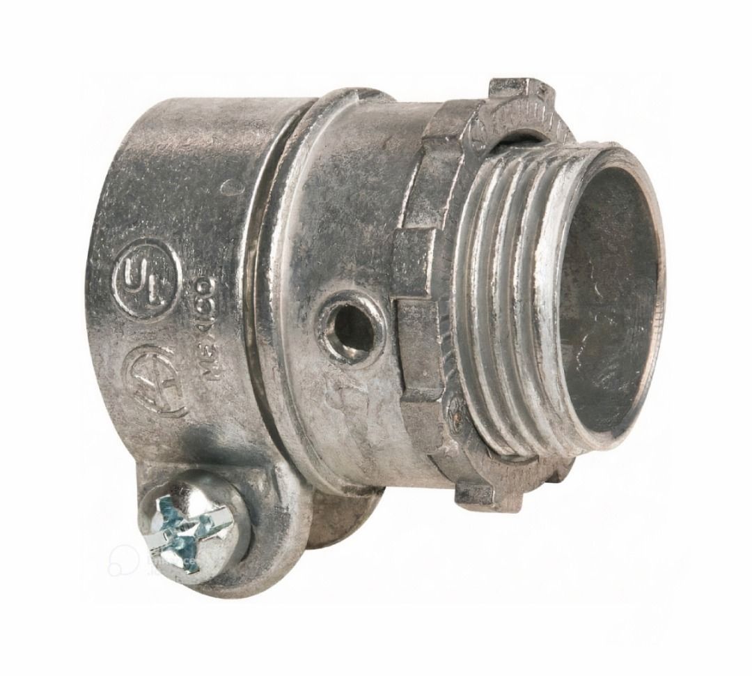 Straight Connector Flexible metal conduit, FMC, Electrical, Commercial