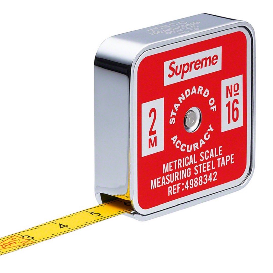 Supreme Penco Tape Measure, 名牌, 飾物及配件- Carousell