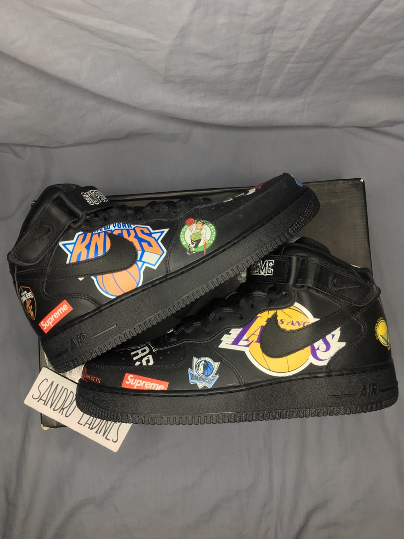 supreme x nba x air force