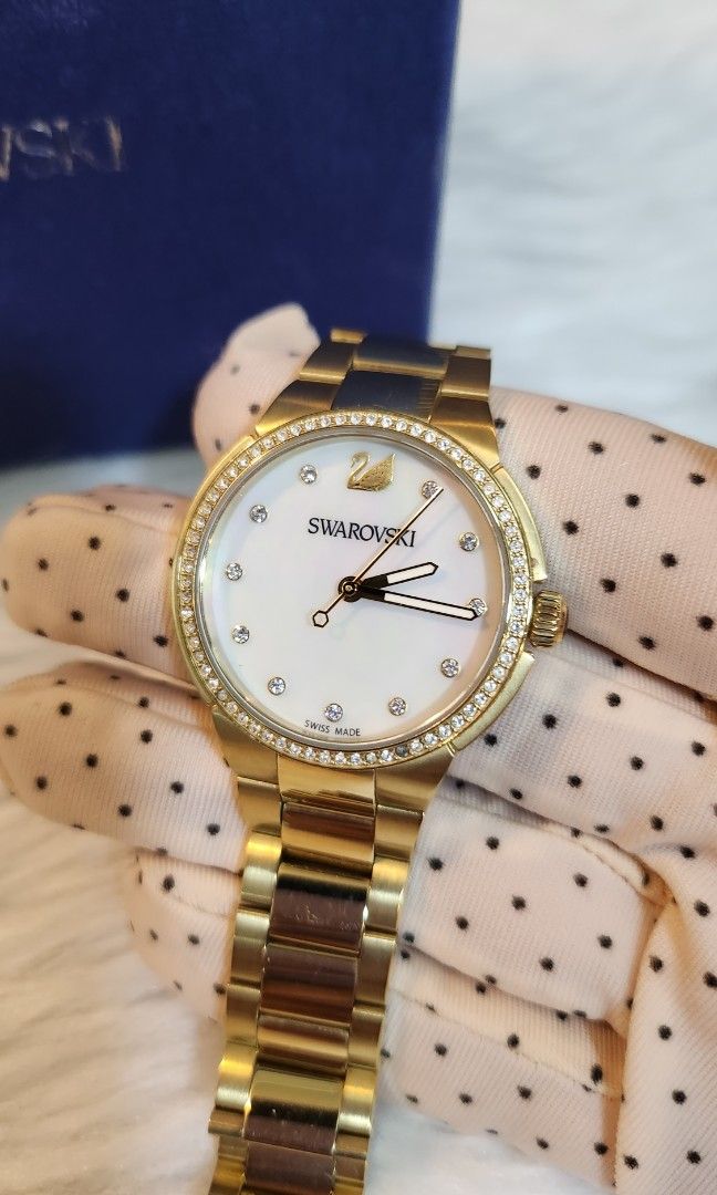 Swarovski city sales mini watch